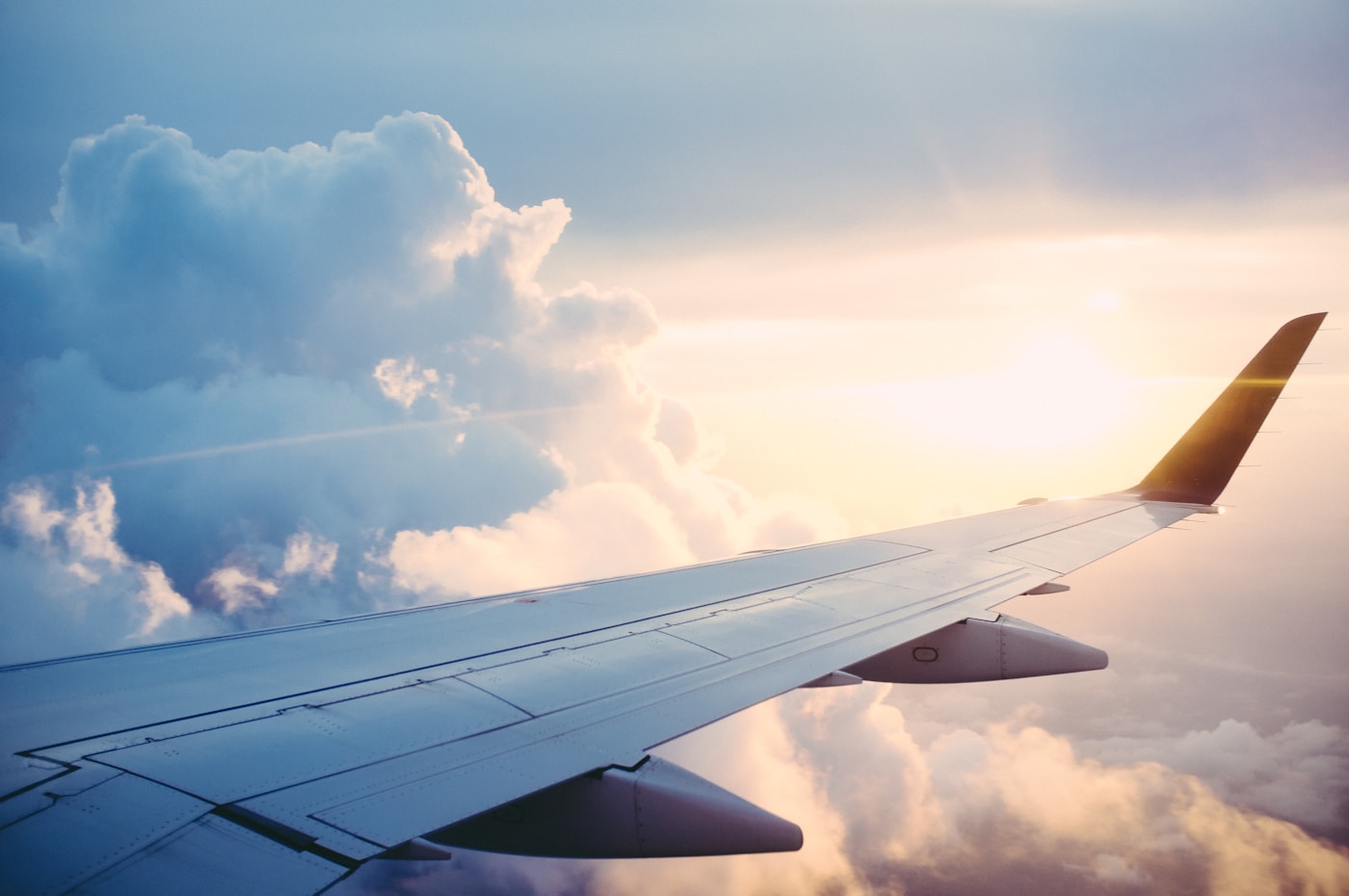 Commercial aircraft in flight — express air freight from Turkey